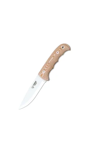 Cudeman Nóż Bushcraftowy Z Rękojeścią Z Naturalnej Micarty