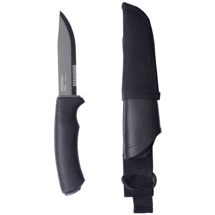 Morakniv Bushcraft BlackBlade™ SRT (S) czarny
