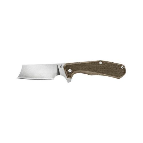Gerber Asada Nóż Składany Micarta Oliwkowa – Gładkie Ostrze